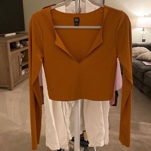 Urban Outfitters Long Sleeve Crop top
